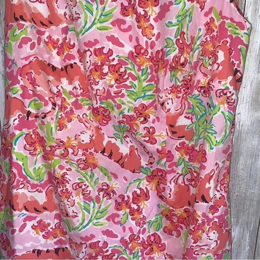 Lilly Pulitzer Delia Call Me Kitty Shift Dress - Picture 4 of 10